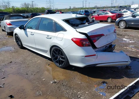 2022 Honda Civic Sport из США, поврежденный, VIN 2HGFE2F55NH554164